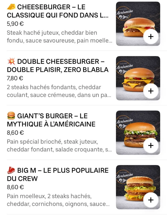 Visuel de plat généré par l'IA RestoLance