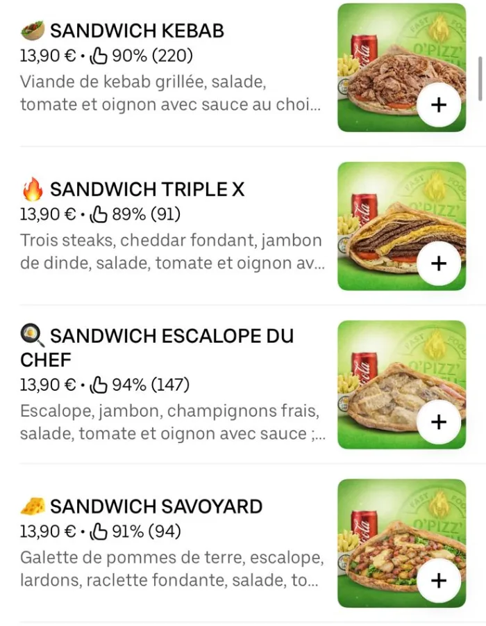 Visuel de plat généré par l'IA RestoLance