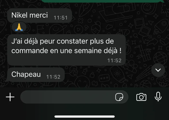 Témoignage client RestoLance : plus commandes semaine