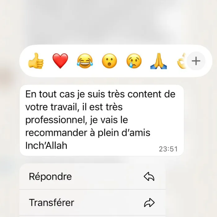 Témoignage client RestoLance : tres content recommande